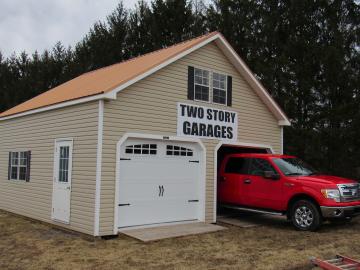 24x24  2 car garage