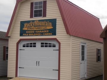 14x24 gambrel garage